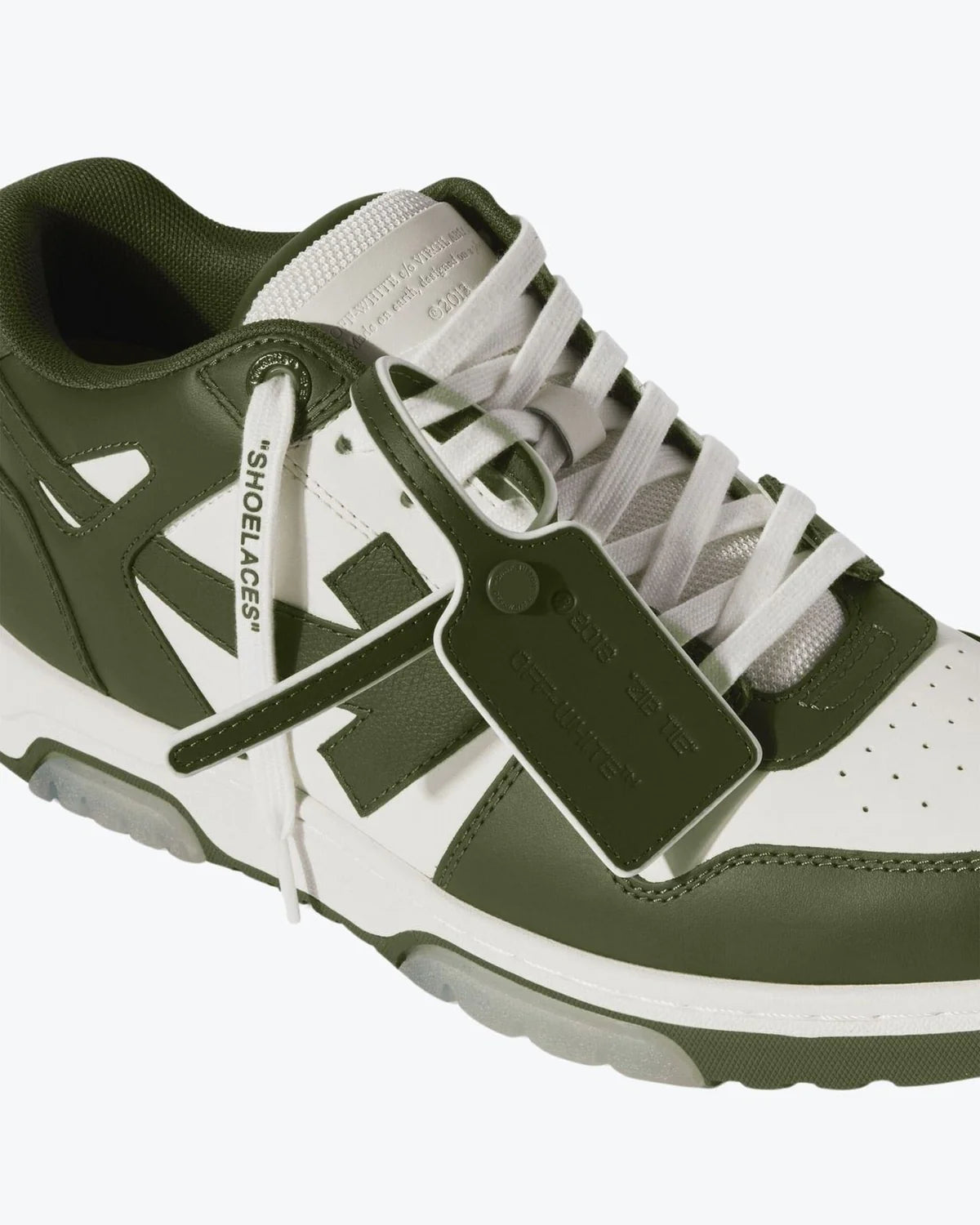 OUT OF OFFICE CALF LEATH -  - OFF-WHITE