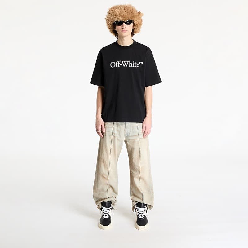 BIG BOOKISH SKATE SS TEE -  - OFF-WHITE