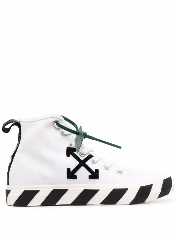 MID TOP VULCANIZED -  - OFF-WHITE DONNA