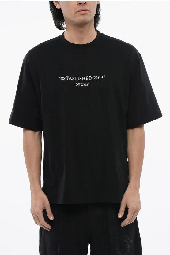 EST 2013 SKATE SS TEE -  - OFF-WHITE