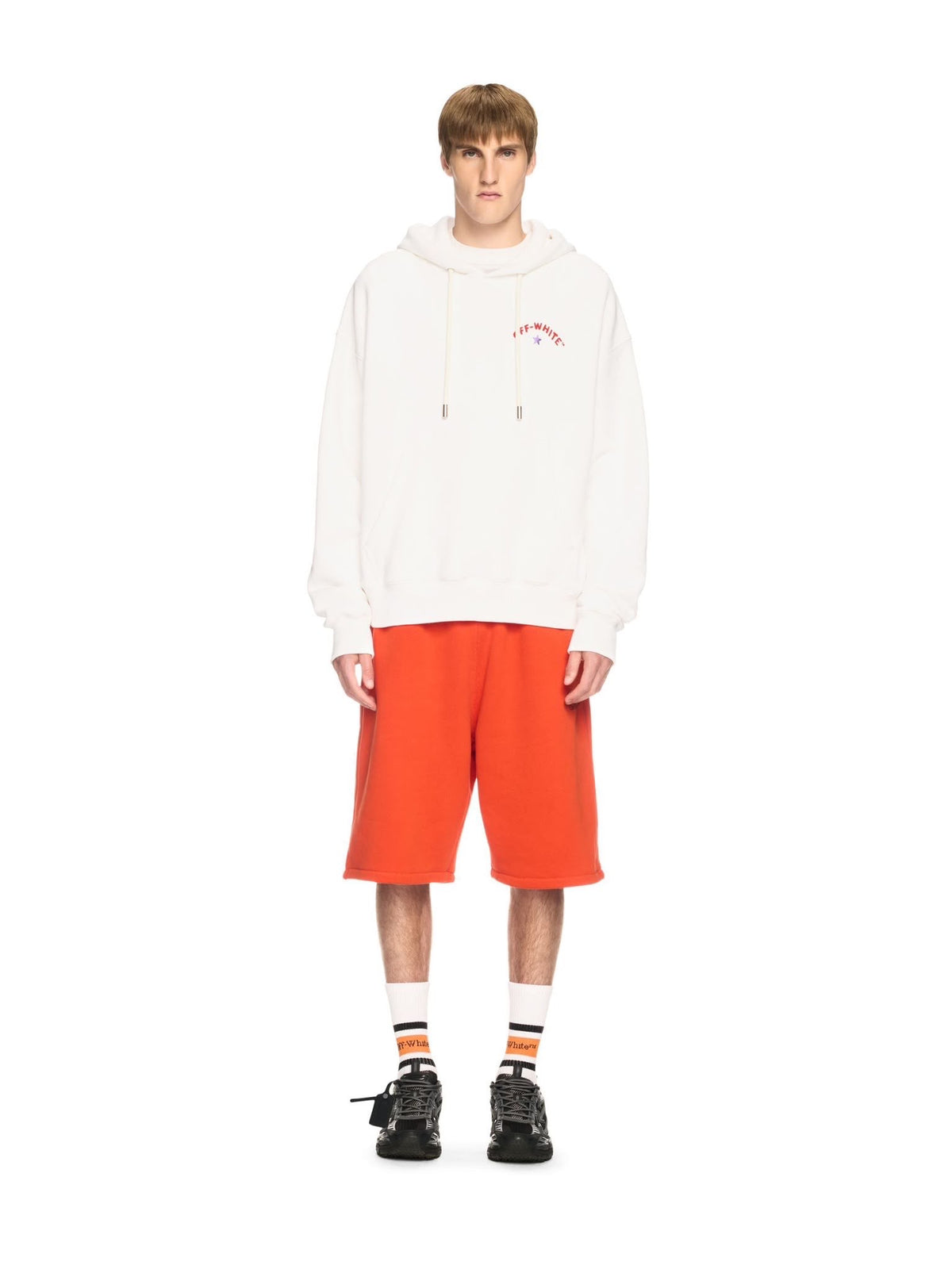 STAR ARROW SKATE HOODIE -  - OFF-WHITE