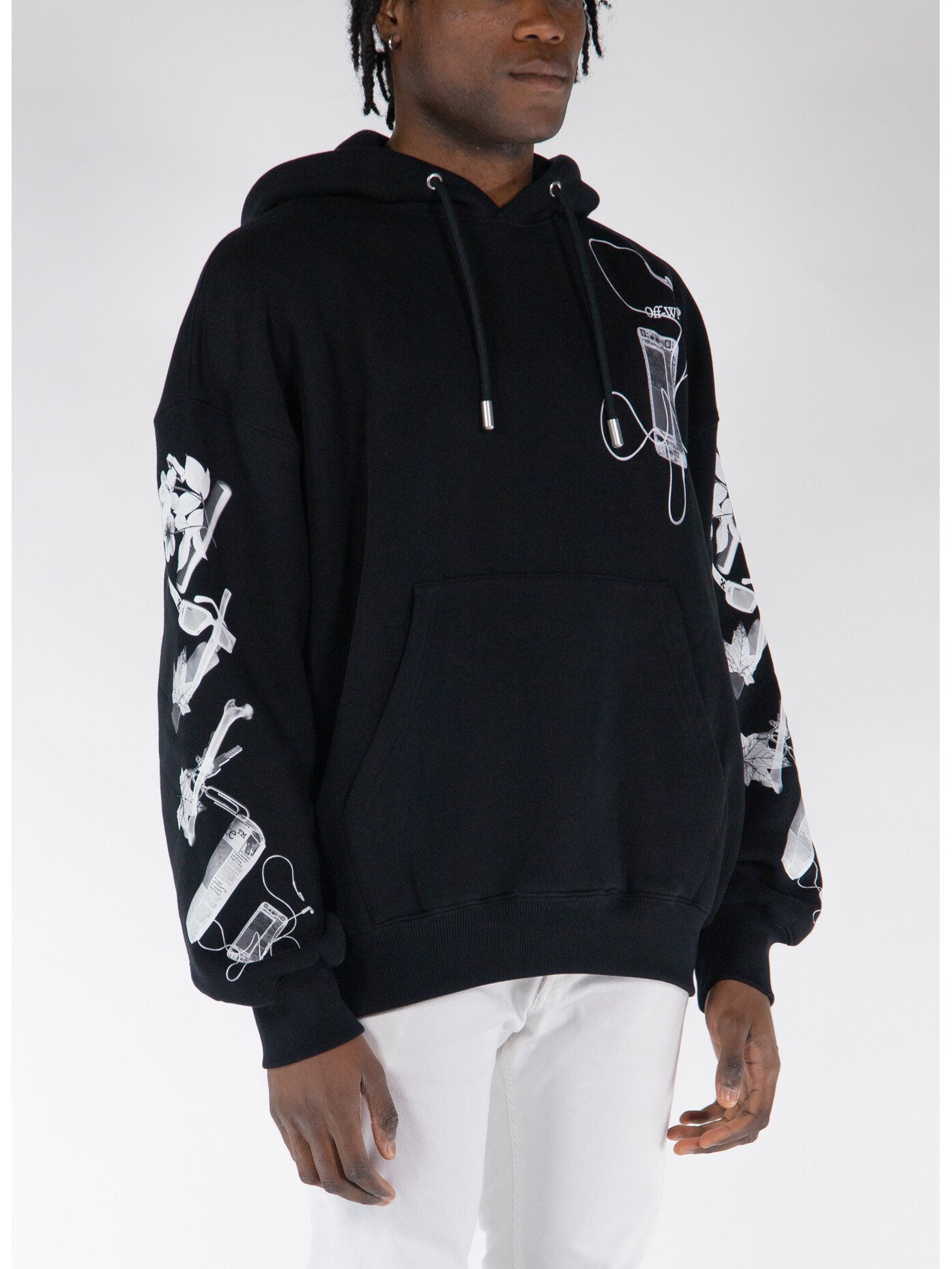 SCAN ARR OVER HOODIE -  - OFF-WHITE