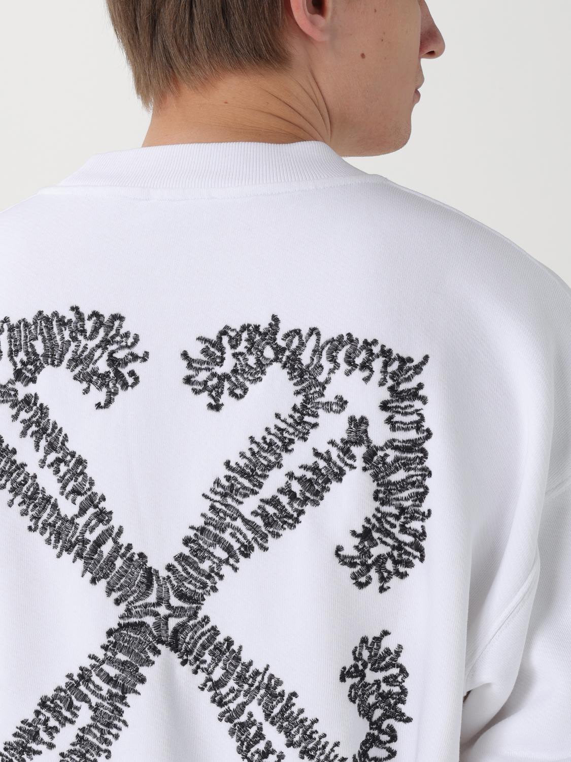 TATTOO ARROW SKATE CREWNEC -  - OFF-WHITE