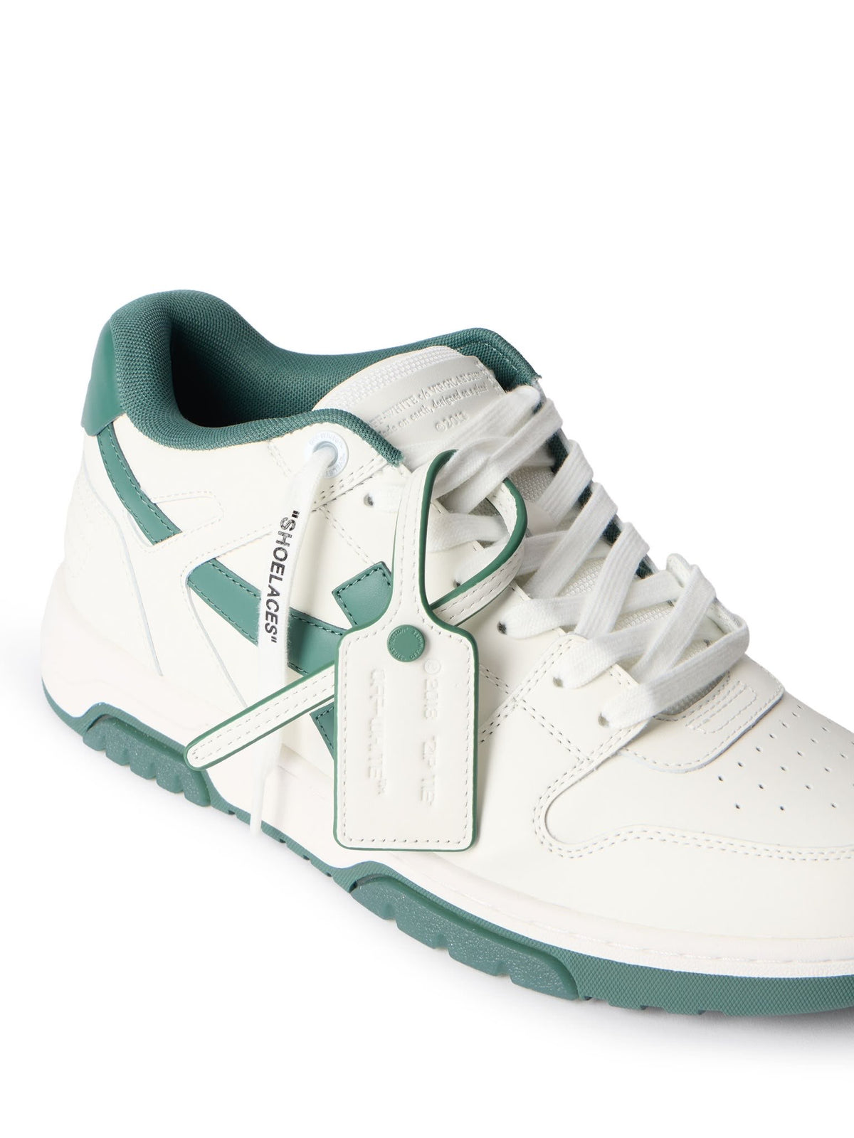 OUT OF OFFICE CALF LEATH -  - OFF-WHITE