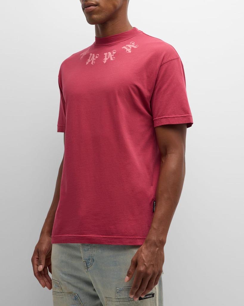 STATEMENT MONOGRAM TEE -  - PALM ANGELS