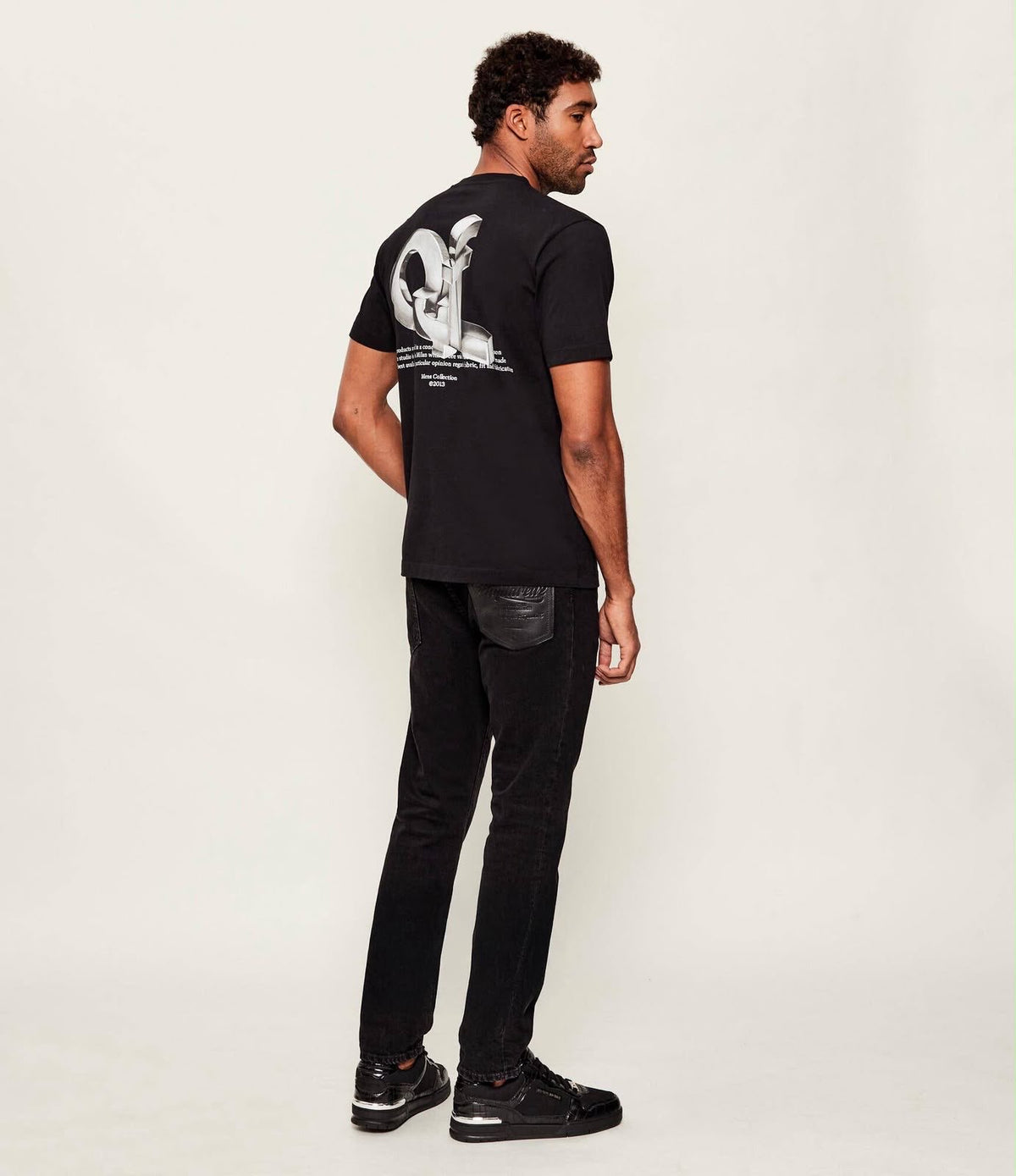 METAL OFF SLIM SS TEE -  - OFF-WHITE