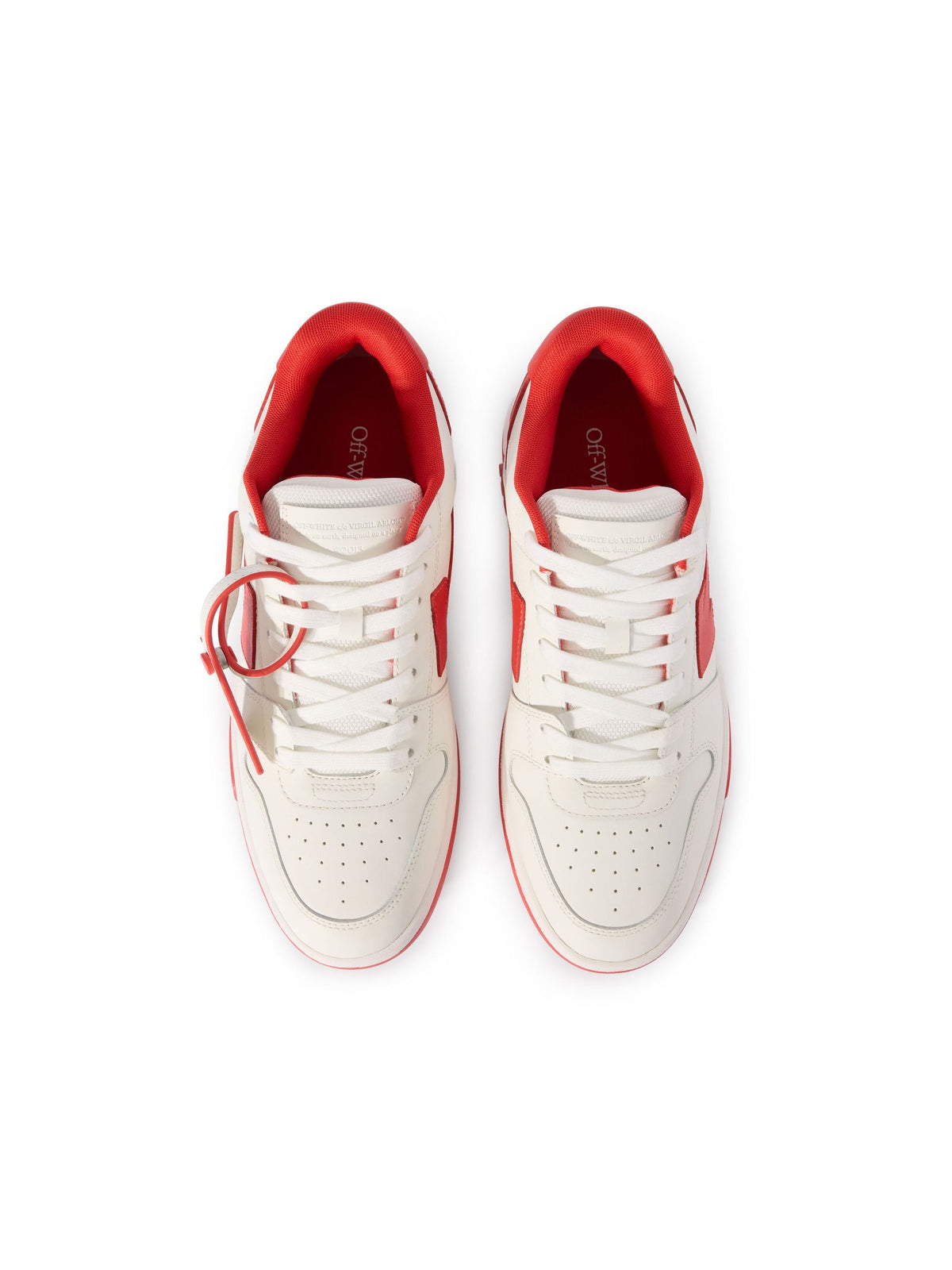 OUT OF OFFICE CALF LEATH -  - OFF-WHITE