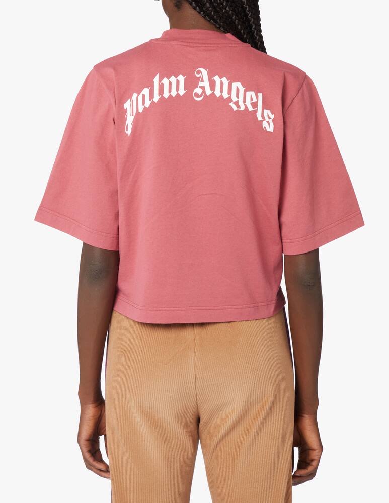 PALM ANGELS BEAR CROPPED T -  - PALM ANGELS DONNA