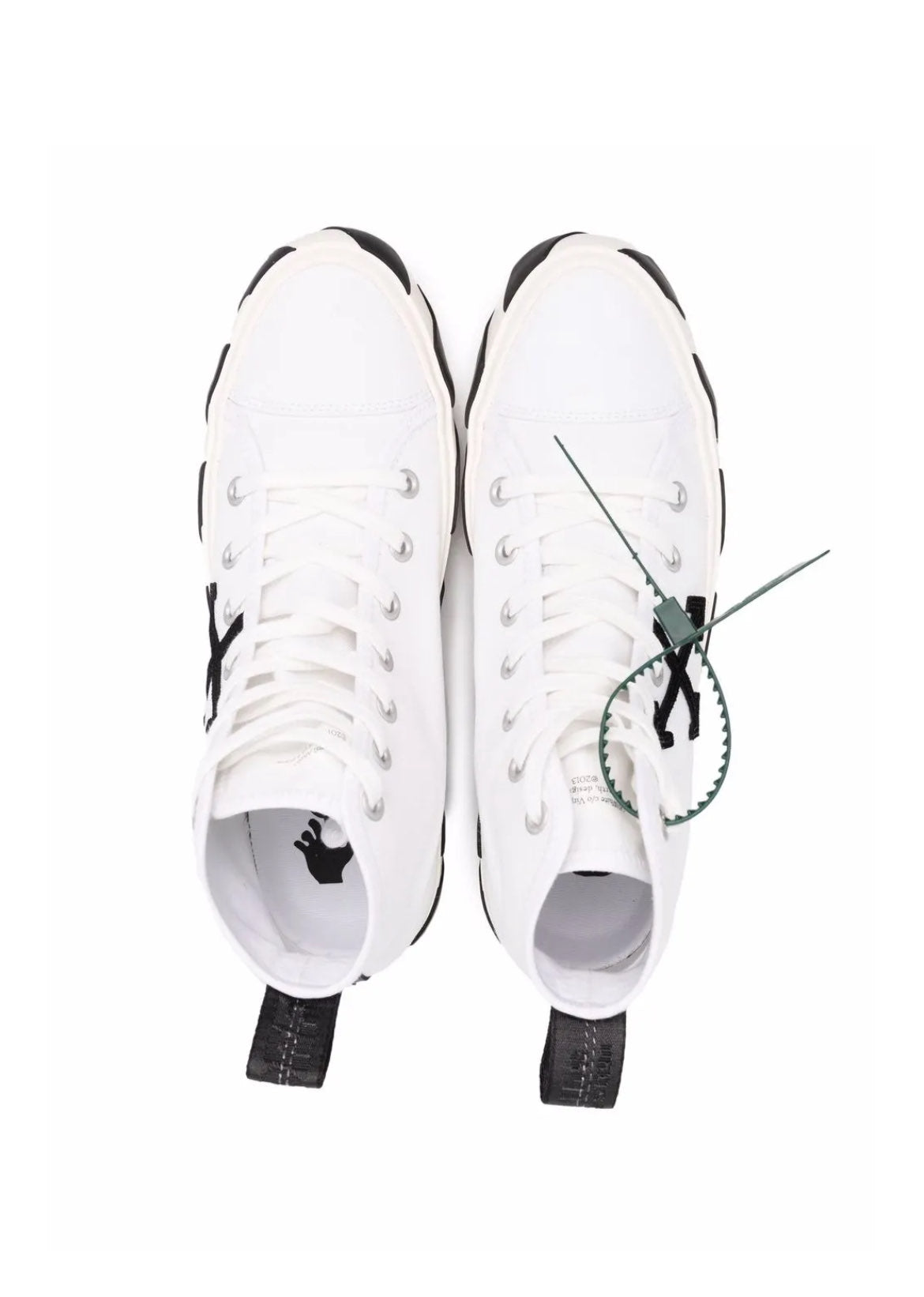 MID TOP VULCANIZED -  - OFF-WHITE DONNA