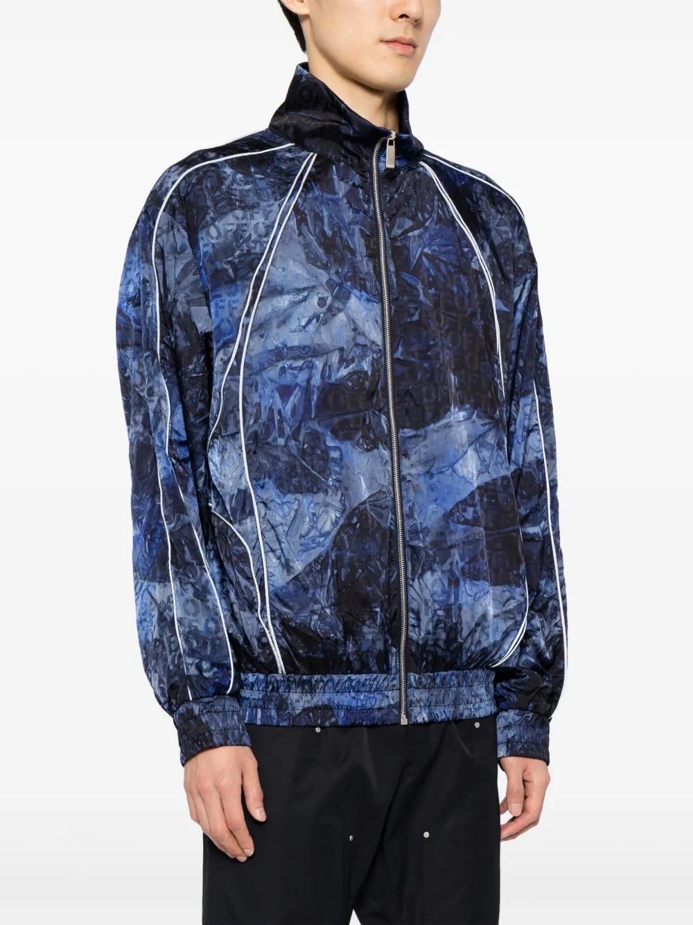 OFF AO BIKER WINDBREAKER -  - OFF-WHITE