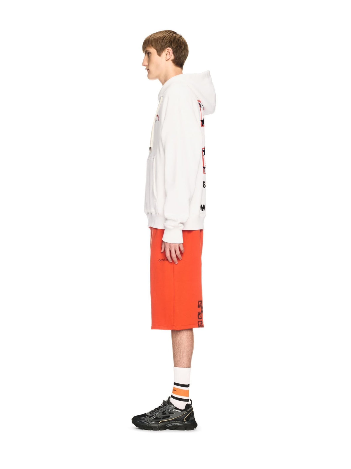 STAR ARROW SKATE HOODIE -  - OFF-WHITE