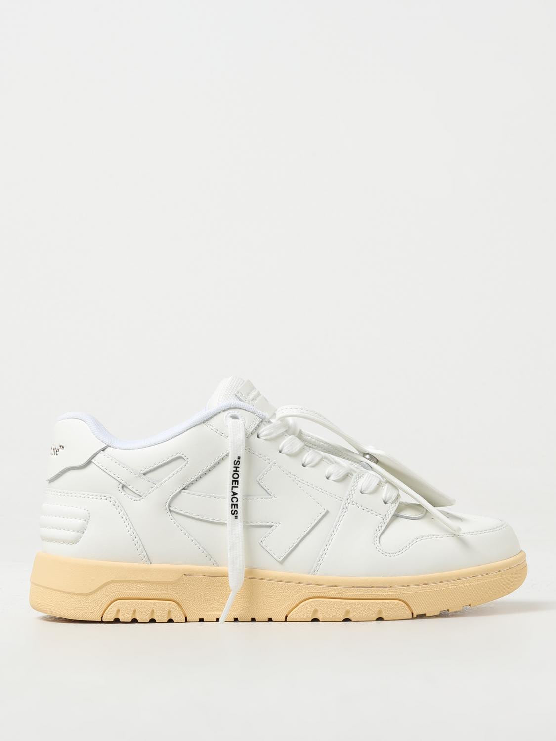 OUT OF OFFICE CALF LEATH -  - OFF-WHITE