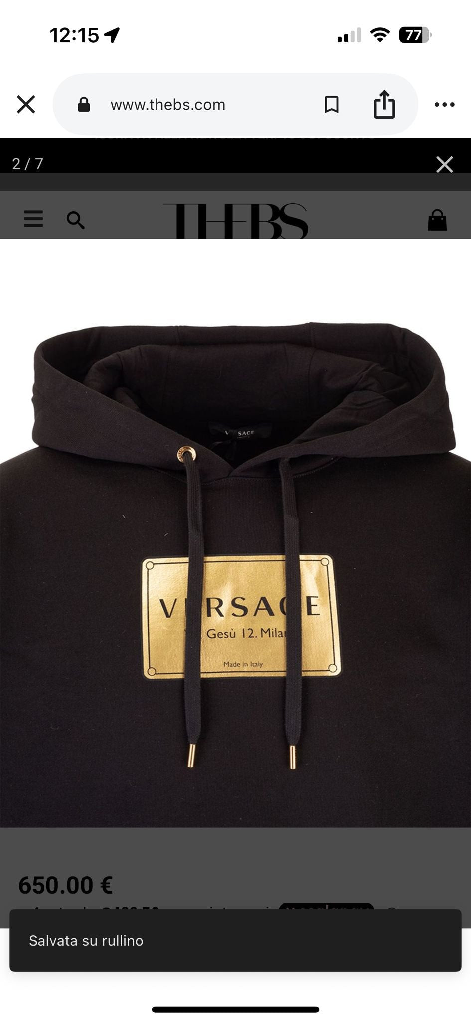 A87450 -  - VERSACE