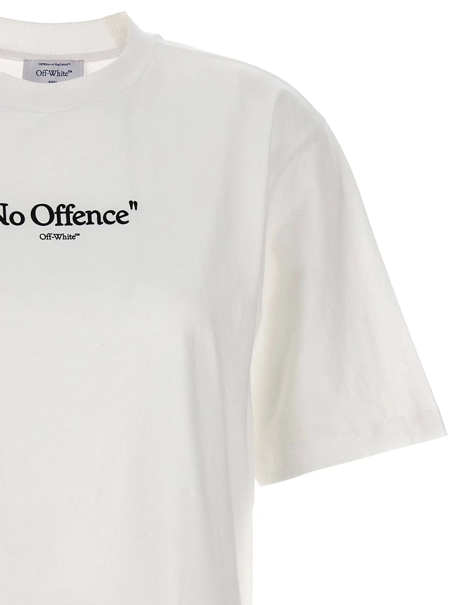NO OFFENCE BASIC TEE -  - OFF-WHITE DONNA